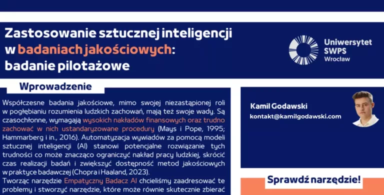 Czy sztuczna inteligencja prowadzi lepsze wywiady niż człowiek? 9 kamil godawski kontakt@kamilgodawski.com e1757411237136